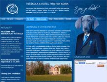 Tablet Screenshot of koira.cz